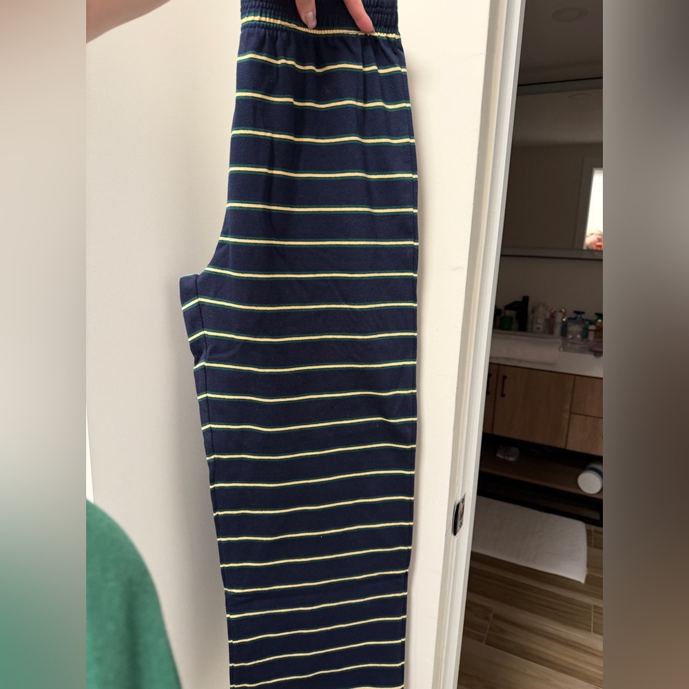 Parke Pants SOLD OUT size Medium striped cotton boxer pants
